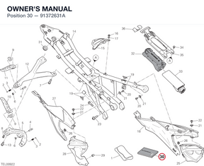OWNER'S MANUAL 91372631A diagram position