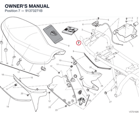 OWNER'S MANUAL 91373271B diagram position