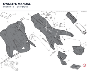 OWNER'S MANUAL 91373401D diagram position