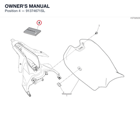 OWNER'S MANUAL 91374671SL diagram position