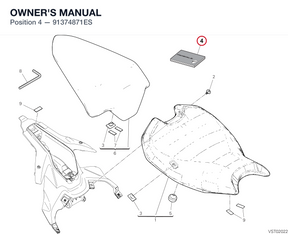OWNER'S MANUAL 91374871ES diagram position