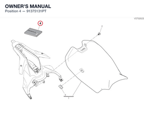 OWNER'S MANUAL 91375131PT diagram position