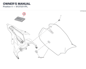 OWNER'S MANUAL 91375311PL diagram position