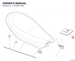 OWNER'S MANUAL 91376771SV diagram position