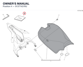 OWNER'S MANUAL 91377421RU diagram position