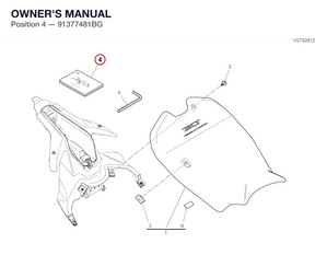OWNER'S MANUAL 91377481BG diagram position