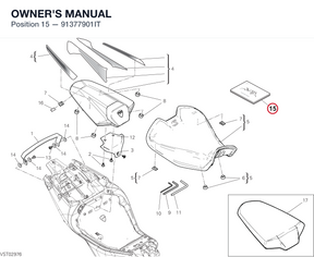 OWNER'S MANUAL 91377901IT diagram position