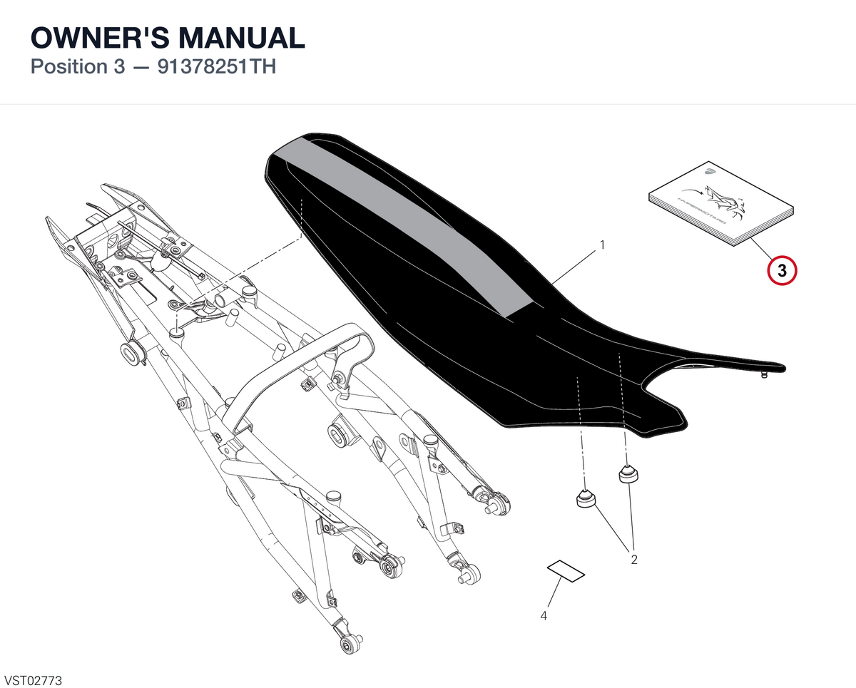 OWNER'S MANUAL 91378251TH diagram position