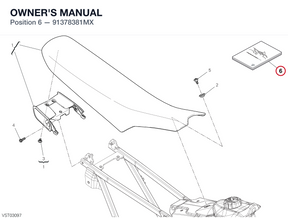 OWNER'S MANUAL 91378381MX diagram position