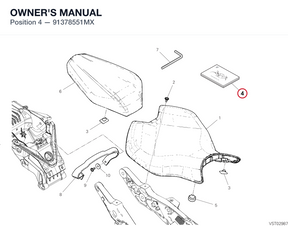 OWNER'S MANUAL 91378551MX diagram position