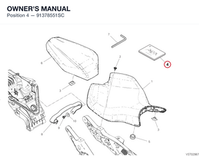 OWNER'S MANUAL 91378551SC diagram position