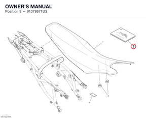 OWNER'S MANUAL 91378671US diagram position
