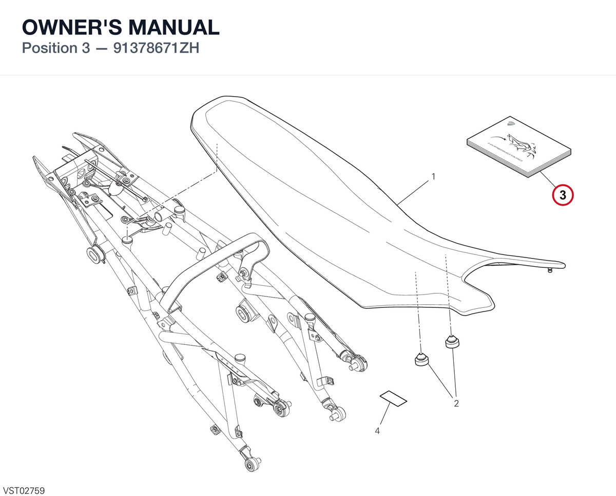 OWNER'S MANUAL 91378671ZH diagram position