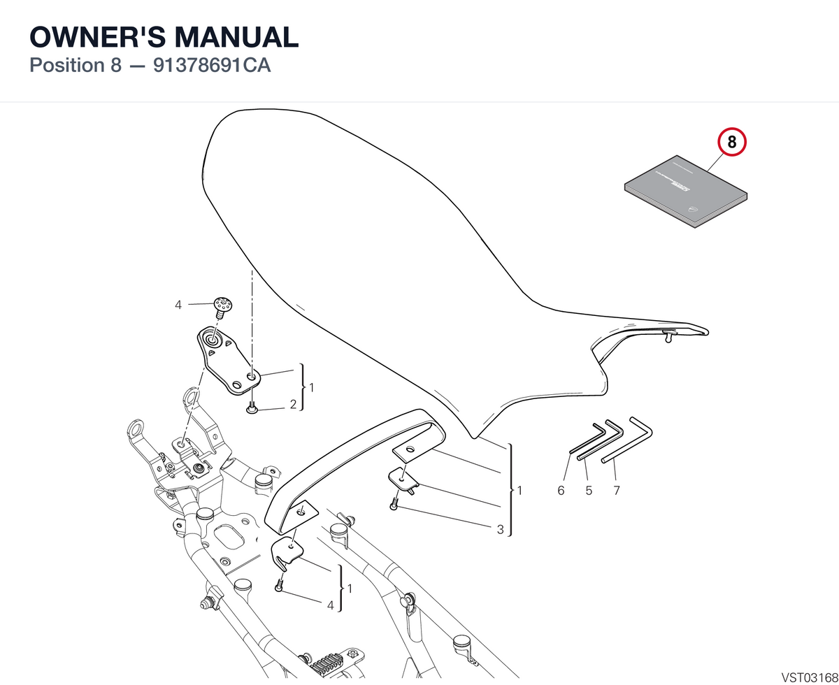 OWNER'S MANUAL 91378691CA diagram position