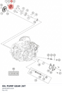 Diagram preview: OIL PUMP GEAR 26T (A60638001026)