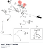 Diagram preview: BOLT SOCKET M6X1 (J900000604002)