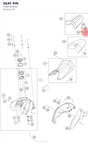 Diagram preview: SEAT PIN (76007940030)