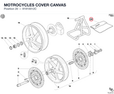 MOTROCYCLES COVER CANVAS