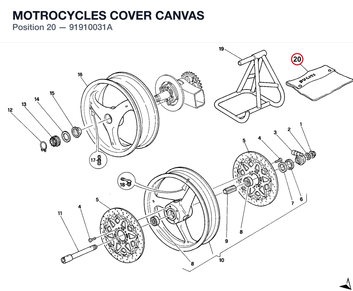 MOTROCYCLES COVER CANVAS
