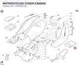 MOTROCYCLES COVER CANVAS