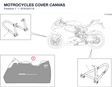 MOTROCYCLES COVER CANVAS 91910511A diagram position