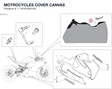 MOTROCYCLES COVER CANVAS 91910561AA diagram position