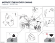 MOTROCYCLES COVER CANVAS 91910771AA diagram position