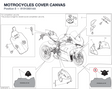 MOTROCYCLES COVER CANVAS 91910801AA diagram position