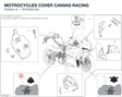 MOTROCYCLES COVER CANVAS RACING 91910841AA diagram position