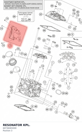 Diagram preview: RESONATOR KPL. (60736065000)