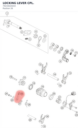 Diagram preview: LOCKING LEVER CPL. (79234024044)