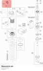 Diagram preview: Basevalve cpl. (50181101S48)