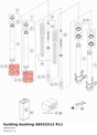 Diagram preview: Guiding bushing 48X52X12 R11 (48601009)