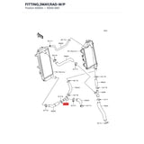 Kawasaki OEM – FITTING,3WAY,RAD-W/P product image