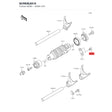 Kawasaki OEM – SCREW,6X10 product image