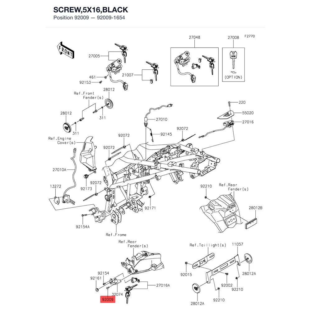 Kawasaki OEM – SCREW product image