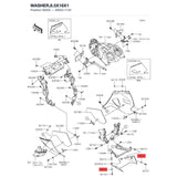 Kawasaki OEM – WASHER,PLAIN,6.5X16X1 product image