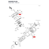 Kawasaki OEM – WASHER,PLAIN product image