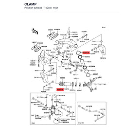 Kawasaki OEM – CLAMP product image