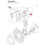 Kawasaki OEM – PIN,HANGER product image