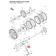 Kawasaki OEM – BEARING-NEEDLE,HK1412 product image