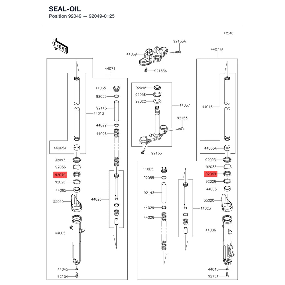 Kawasaki OEM – SEAL-OIL product image