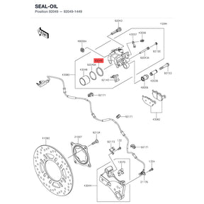 Kawasaki OEM – SEAL-OIL product image