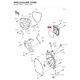 Kawasaki OEM – RING-O,PULSER COVER product image