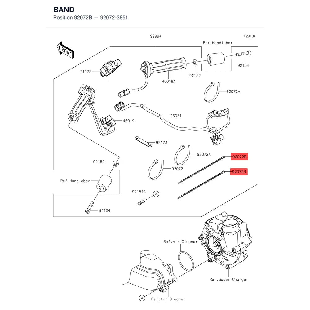 Kawasaki OEM – BAND product image