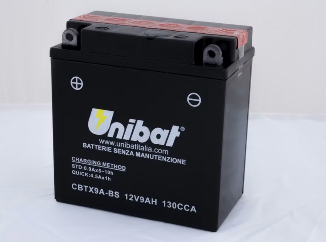 Unibat MC batteri YTX9A-BS (CBTX9ABS) - TILBUD!