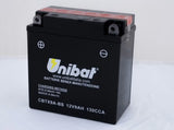 Unibat MC batteri YTX9A-BS (CBTX9ABS) - TILBUD!