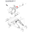 Kawasaki OEM – COLLAR,SWING ARM,L=12 product image