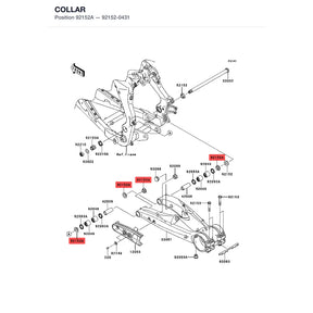 Kawasaki OEM – COLLAR product image