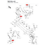 Kawasaki OEM – BOLT,OIL,L=23 product image